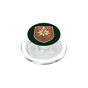 Suisse 1291 Fête Nationale Suisse 1er août PopSockets PopGrip pour MagSafe