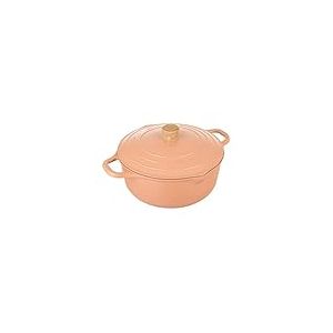 KASANOVA Casserole Antiadhésive Pot Art avec Couvercle Innovant – Plusieurs Couleurs, Compatible Induction, Idéale pour Ragoûts et Cuissons Longues (Rose, 28 Cm)