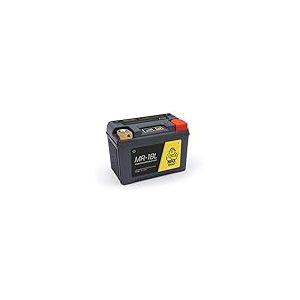 MAXTOOLS MR-18L, Batterie Maxtools LiFePO4 Super Légère, pour Moto, Quad et Véhicules Tout-Terrain, de 12V, avec Boîtier Renforcé et Écran pour Monitorage du Bon de Charge, Gauche, 300 cca