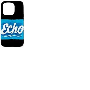 Costume Graphique Echo Cool pour Homme et Femme Coque pour iPhone 15 Pro