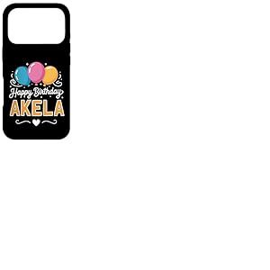 Joyeux Anniversaire en Disant Akela Coque pour iPhone 17 Pro