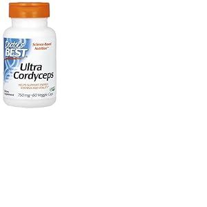 Doctor's Best - Ultra Cordyceps | Compl&eacute;ment alimentaire naturel pour soutenir l'&eacute;nergie et l'endurance - 60 g&eacute;lules
