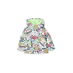 Amazon Essentials Disney | Marvel | Star Wars | Frozen | Princess Doudoune Chaude (Déjà Spotted Zebra) Fille, Star Wars Gribouillis, 6-7 Ans