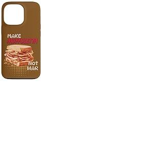 Faites de Muffuletta Not War Louisiana Coque pour iPhone 13 Pro