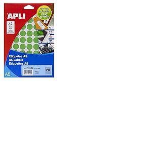 APLI 12106 &ndash; Blister con etichette, 560 Pezzi