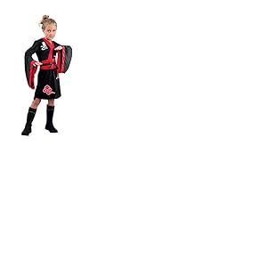 Ciao Ninja Girl Maillot de bain pour fille - Noir/Rouge - 5-7 ans