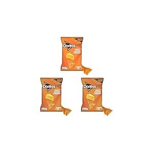Doritos Tortillas Nacho Cheese 250g (Lot de 3)