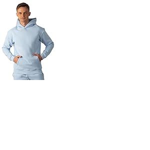 Carlheim Men's Hoodie Hudson Lounge, Ice Blue, XX-Large