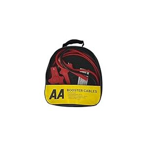 Câbles de démarrage isolés AA AA4550 - Pour moteurs essence/diesel jusqu'à 3000 cc, câble de 3 m, sac de rangement