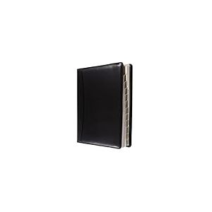 Collins Elite Agenda semainier compact 2024 (avec rendez-vous) – Planificateur d'entreprise et organisateur – Janvier à décembre 2024 – Semainier – Noir – 1150 V 99–24