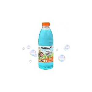 CLEOPATRE &ndash; CL&Eacute;O&rsquo;Bulles &ndash; Solution &agrave; Bulles de Savon, Recharge 1L, Couleur Bleu - Adapt&eacute; aux Enfant &ndash; Id&eacute;al pour Machine, Pistolet, Baguette &agrave; Bulles