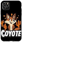 Superbe Costume de Dessin anim&eacute; Coyote pour gar&ccedil;ons et Filles Coque pour iPhone 11 Pro Max
