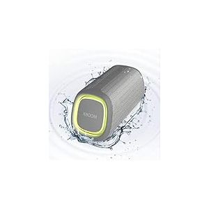 LG XBOOM Enceinte Bluetooth, Portable et légère, Son Puissant et Basses Profondes,(40W, Google, Siri,Alexa) DXG7QGR