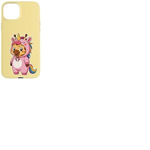 Costume de Girafe Kawaii en Licorne pour Filles et Enfants Coque pour iPhone 15 Plus