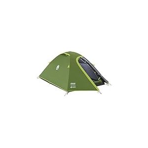 Coleman Darwin 2 Tente d&ocirc;me compacte pour 2 Personnes | Chambre sp&eacute;ciale obscurcie | Tente l&eacute;g&egrave;re de Camping, de Festival et de randonn&eacute;e | &Eacute;tanche de 4000 mm | 2 Personnes | avec Tapis de Sol Cousu
