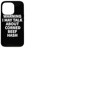 Hash Apparel Corned Beef - Funny Hash Lover Design Coque pour iPhone 13 Pro