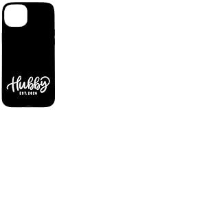 Hubby Est 2026 Just Married Lune de Miel Cadeaux pour Couples Coque pour iPhone 15 Plus