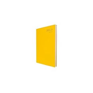 Collins Essential ESSA41M.45-2425 Agenda scolaire 1 jour par page pour étudiants et enseignants Jaune Format A4