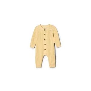 Amazon Essentials Combinaison unisexe en tricot pour b&eacute;b&eacute;, jaune beurre, 6-9 mois