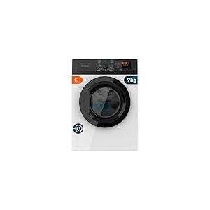 Cecotec Sèche-linge à Évacuation Bolero DressCode Dry 7200V Max. Sèche-linge 7 kg, Classe C, 15 Programmes, Séchage Auto, Stop&Go, KidLock, Fonction Silence, Tambour çinox, Rotation Bidirectionnelle