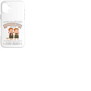 Cadeau pour Enfant Fille Soeurs Jumelles Filles 2026 Coque pour iPhone 16 Plus