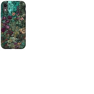 Jardin Botanique Nature Vintage Coloré Floraison Esthétique Coque pour iPhone XR