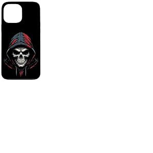 Sweat à Capuche tête de Mort Coque pour iPhone 13 Pro Max