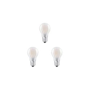 Osram Ampoule LED | Culot: E27 | Lumi&egrave;re du jour froide | 6500 K | 7 W | &eacute;quivalent &agrave; 60 W | LED Retrofit CLASSIC A (Lot de 3)
