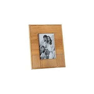 DRW Cadre photo en bois MDF pour photo de 13 x 18 cm naturel 17,5 x 2 x 22,5 cm