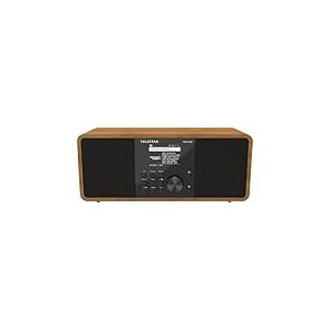 Telestar Top 250 &ndash; Radio Dab Plus -Internet (st&eacute;r&eacute;o, 2 x 10 W, Fonction Bluetooth &eacute;metteur-r&eacute;cepteur, Enregistrement USB, syst&egrave;me d&rsquo;Alerte d&rsquo;Urgence, contr&ocirc;le Via Application) &ndash; Bois