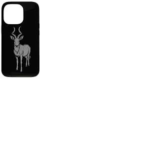 Gazelle Grise Coque pour iPhone 13 Pro