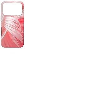 Plume &eacute;l&eacute;gante Blanche Coque pour iPhone 17 Pro