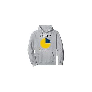 Humour Homme Ricard Cadeau Apero Pastis Humour Alcool Sweat à Capuche