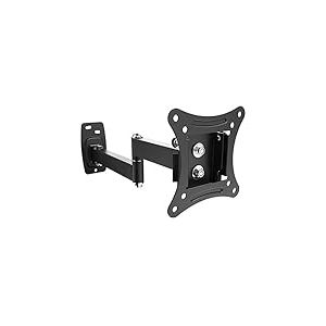 RICOO Support Mural écran PC S1211 Orientable Inclinable Universel 13-29" (33-74cm) Fix ation Murale Moniteur LED/LCD/Incurvée VESA 75 x 75 100 x 100