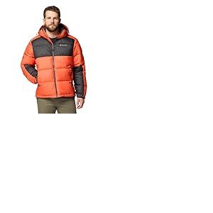 Columbia Veste matelass&eacute;e &agrave; capuche pour homme Pike Lake 2 - Zing - Requin - Taille S