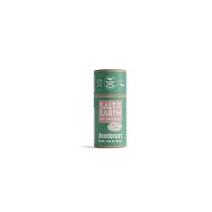 Natural Deodorant Stick Refill by Salt of the Earth, Melon & Cucumber - Aluminium Free, Vegan, Long Lasting Protection, Refillable, Leaping Bunny Approved, Made in the UK - 75g