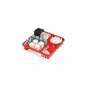 Ecoiffier Jouets Egouttoir carré Garni 30 cm - 10908 - Jeux DE Imitation pour Enfant - + 18 Mois - Fabriqué en France