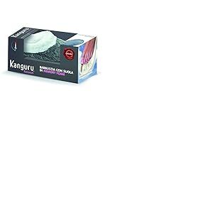 Kanguru Baboosh Woman Femme M, Polyester, Gris Clair/Blanc, MEDIUM