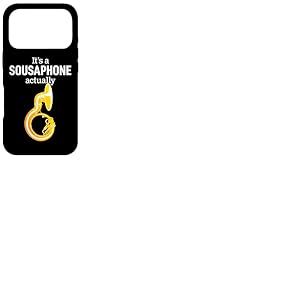 Humour Marching Band ou Blague Sousaphone Dr&ocirc;le pour Fanfare Coque pour iPhone 17 Pro