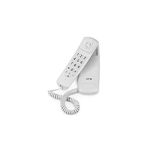 SPC Original Lite 2 &ndash; T&eacute;l&eacute;phone Fixe de Bureau ou Mural, Compact et Facile &agrave; Utiliser, Signal Lumineux, 10 m&eacute;moires indirectes, Grandes Touches, Fonction Rappel - Blanc