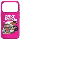 Fun Work Place Retro Romance Comic Book Parodie Coque pour iPhone 17 Pro