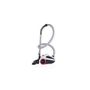 Dirt Devil Aspirateur avec Sac DD2001 - Aspirateur avec filtre HEPA 10 - Aspirateur avec Brosse Combinée et Suceur Plat 800W - Gris / Rouge
