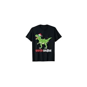 Dinosaure, pull de No&euml;l T-Rex Tyrannosaure Santa Saurus T-Shirt