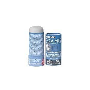 Foamie Déodorant Solide Homme "Refresh" nouvelle formulation, Stick Déo au Parfum Intensément Rafraîchissant, Efficacité 48h sans Aluminium, Déodorant Vegan & Sans Plastique, 40g