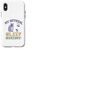 Pyjama de nuit femme et Hommes Chat sleep shirt de nuit Coque pour iPhone X/XS