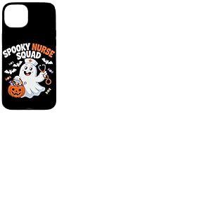 Costume d'infirmière Effrayant fantôme d'halloween – Costume d'infirmière Mignon Coque pour iPhone 15 Plus