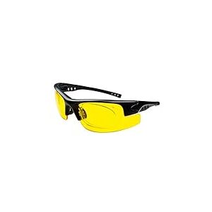 GSF Jaune En Verre d'&eacute;cran, lunettes avec cadre &agrave; clipser, pour porteurs de lunettes en forme de lunettes, ordinateur &eacute;cran Lunettes, filtres 95% lumi&egrave;re bleue
