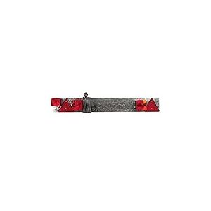 OROK - Kit de signalisation - Plaque de signalisation pour Porte vélo Acier galvanisé 1,05m - Alimentation : 4m - Contient : 2 lanternes (4 fonct.), 2 Triangles réfléchissants, 1 feu antibrouillard