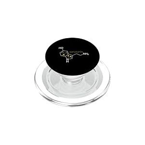 Molécule de sérotonine drôle de Science de Chimie PopSockets PopGrip pour MagSafe