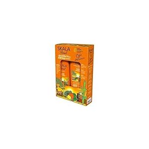-Skala Expert- Kit shampoing + revitalisant "Caju et Murumuru" 2 * 325ml -100% vegan - Récupère l'hydratation et réduit les frisottis -